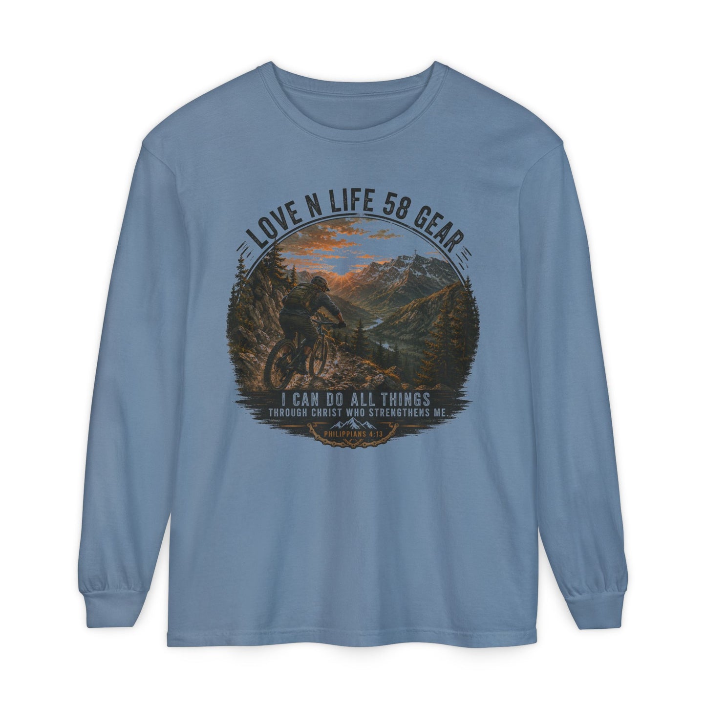 Mountain Biker Long Sleeve Tee