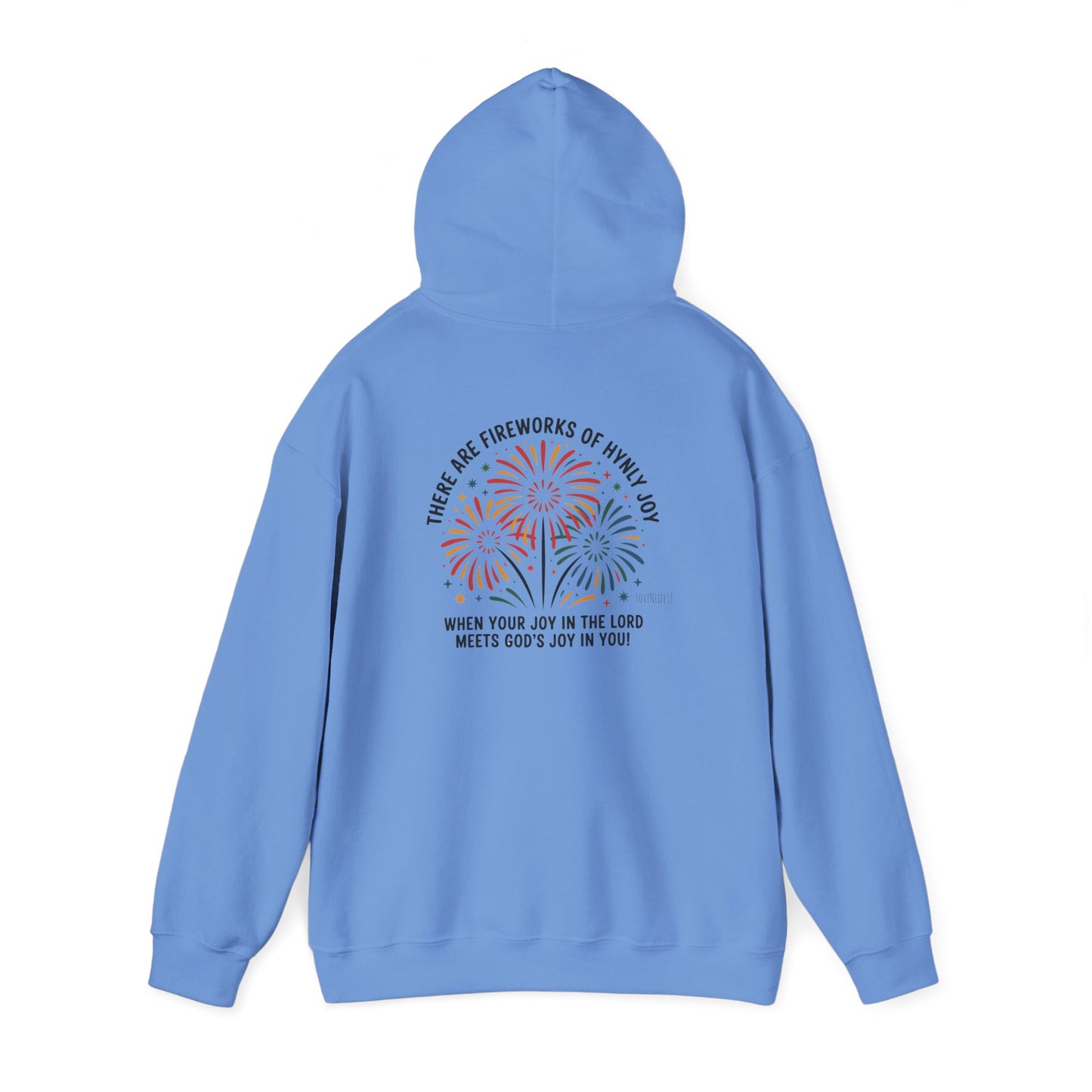 Joyful Fireworks Unisex Hoodie