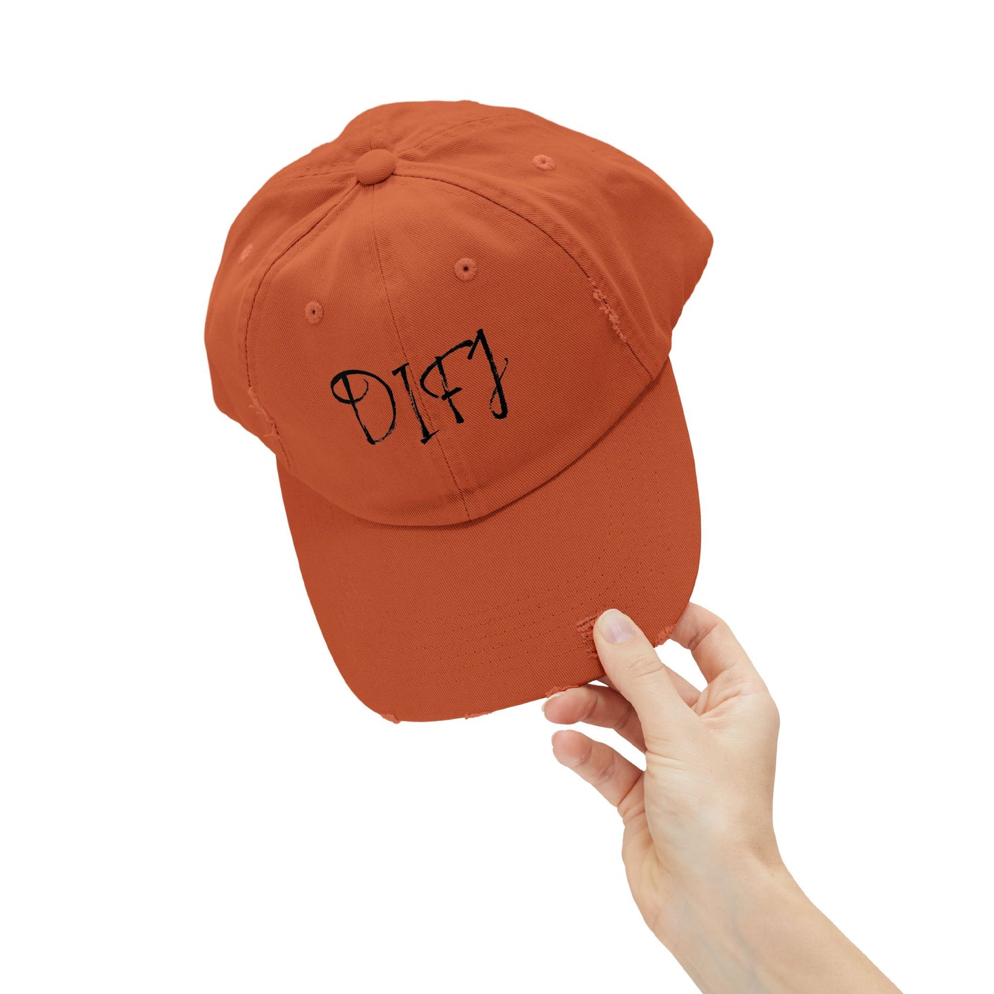 DIFJ - DO IT FOR JESUS - Distressed Unisex Cap