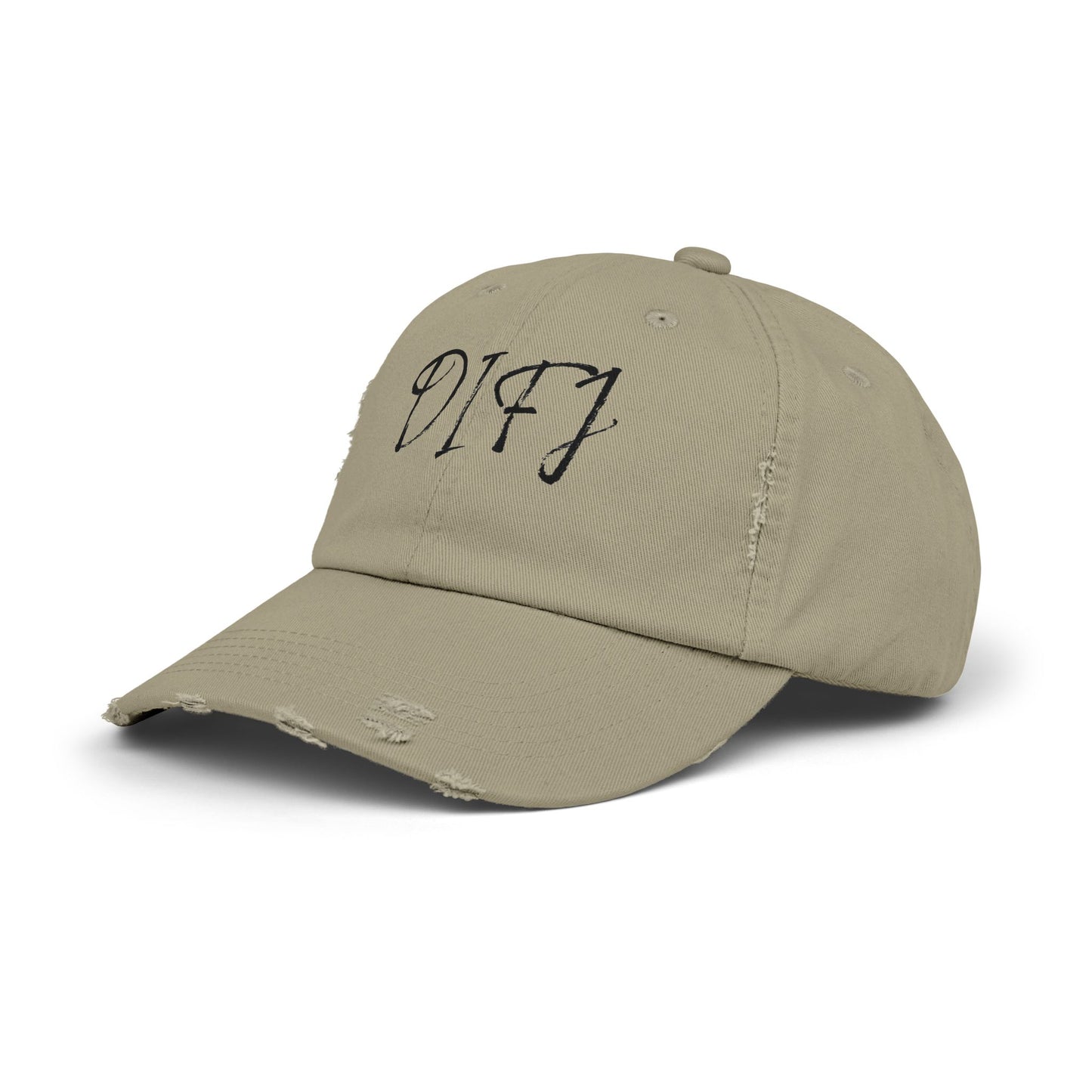 DIFJ - DO IT FOR JESUS - Distressed Unisex Cap