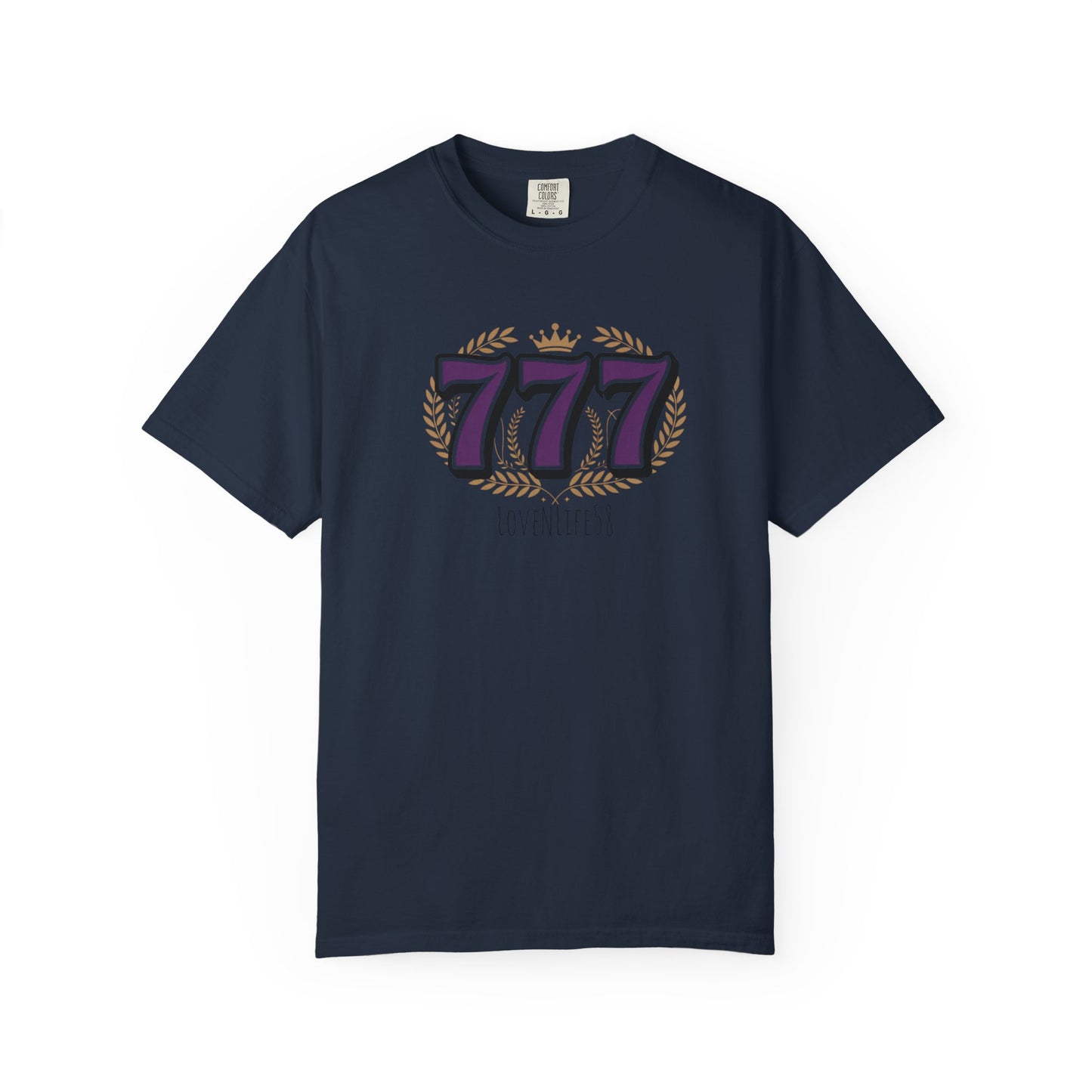 777 - God , Jesus, Holy Spirt , Perfection - Comfort Colors