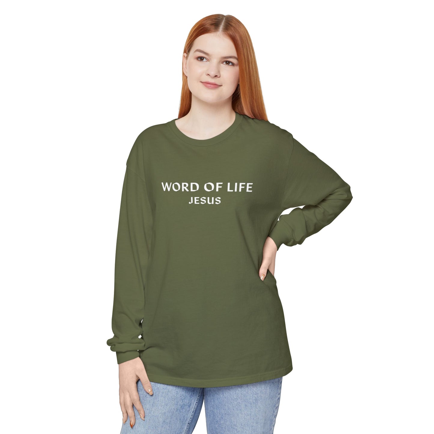 WORD OF LIFE JESUS Long Sleeve Tee