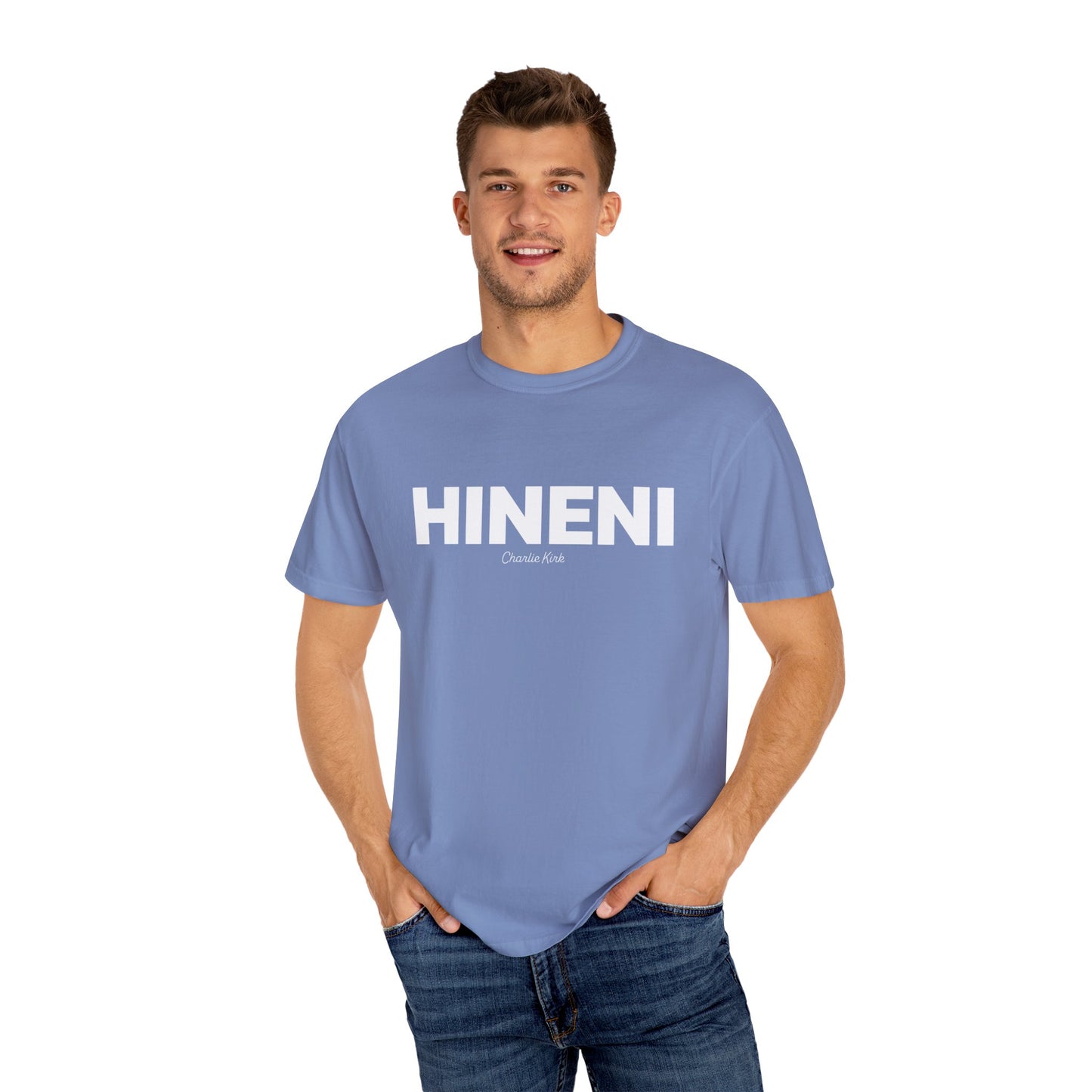 HINENI Charlie Kirk Tee - Comfort Colors