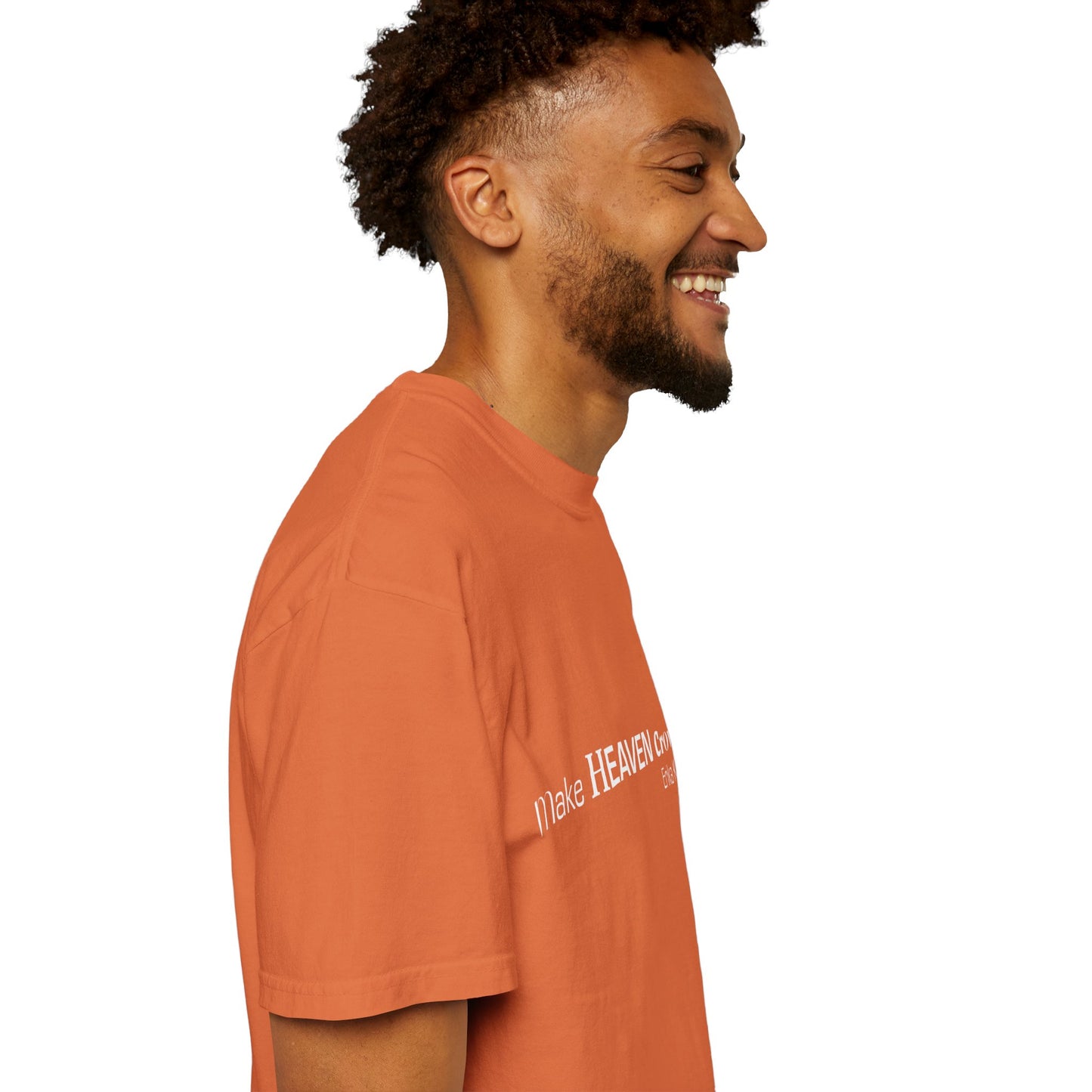 Make Heaven Crowded Tee Erika Kirk - Comfort Colors