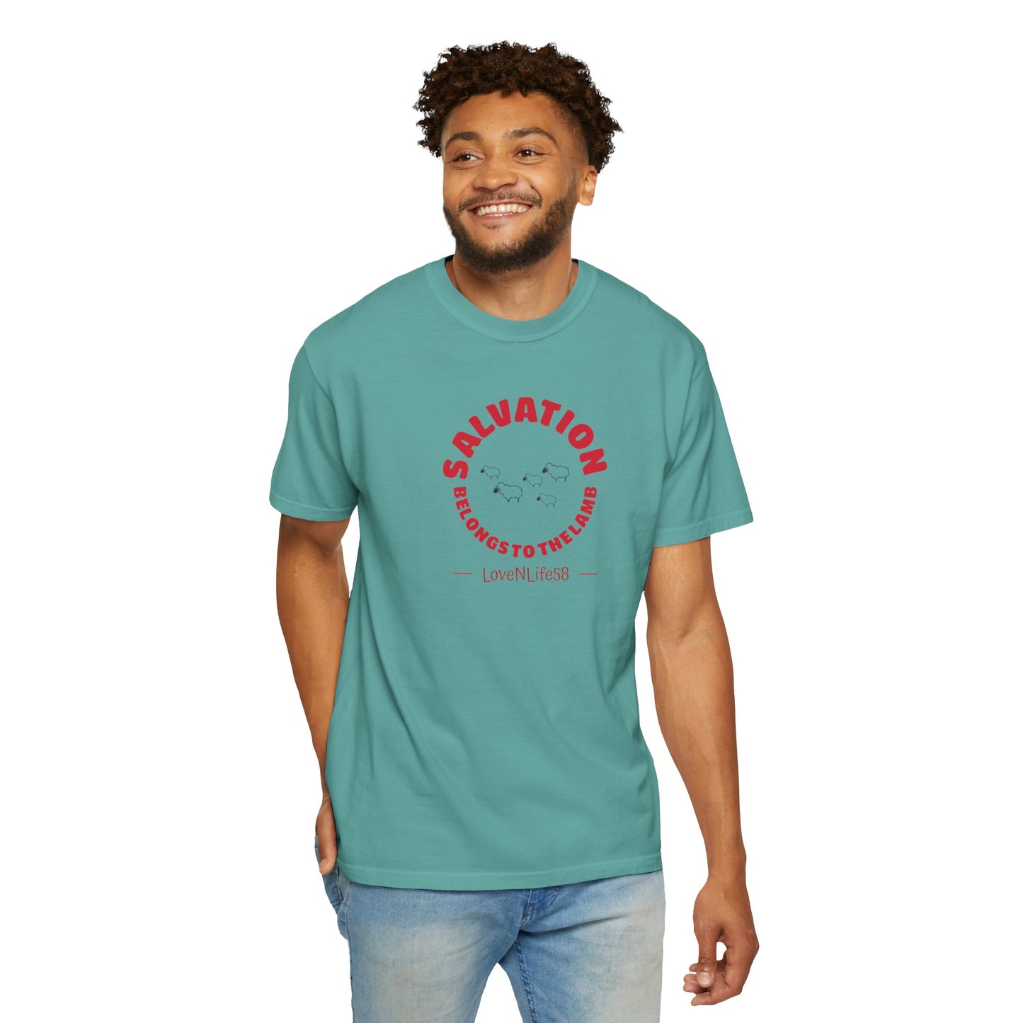 Salvation Belongs to the Lamb - Comfort Colors