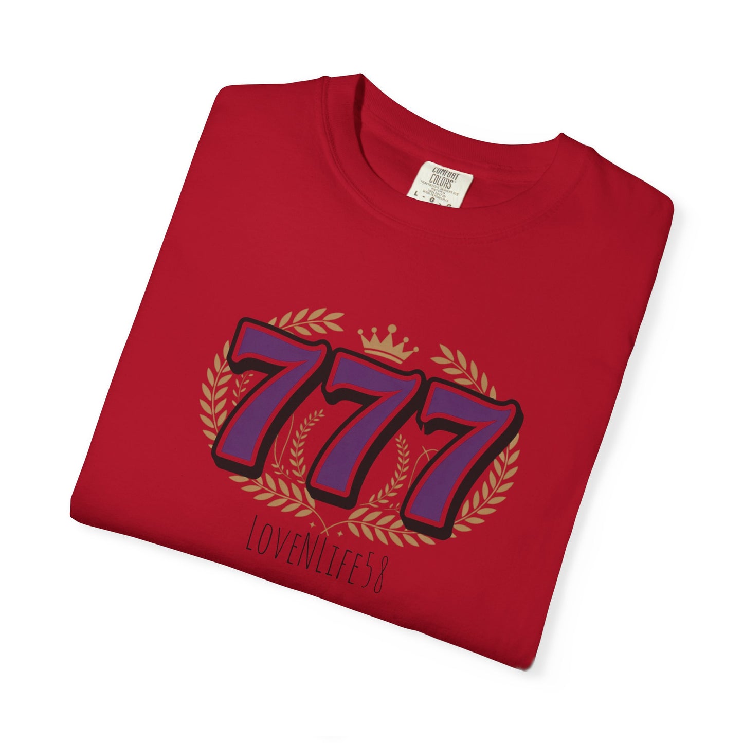 777 - God , Jesus, Holy Spirt , Perfection - Comfort Colors