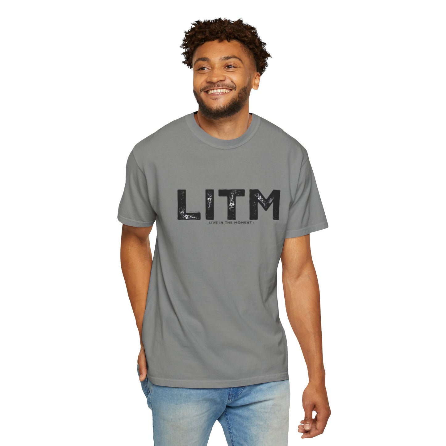 LITM - Live In The MOMENT Tee - Comfort Colors