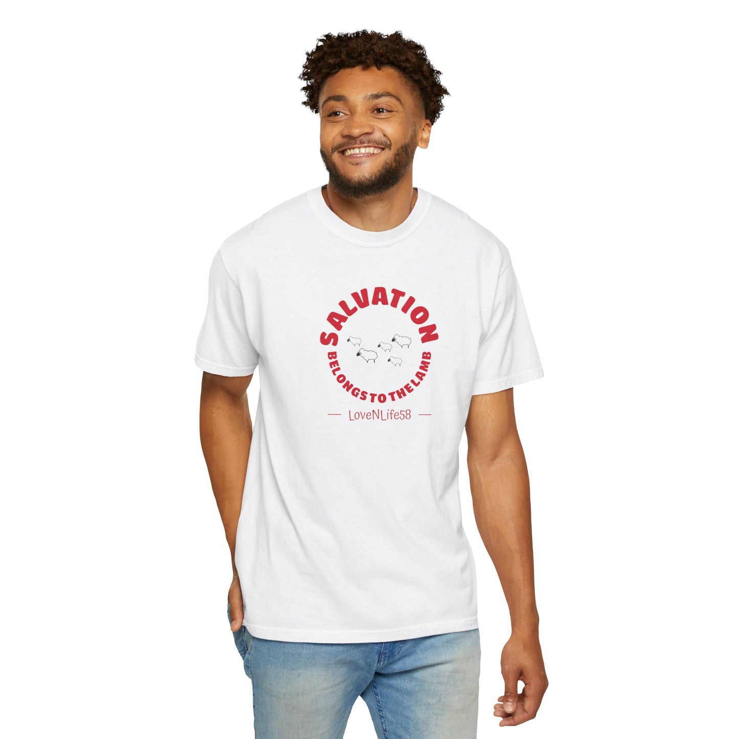 Salvation Belongs to the Lamb - Comfort Colors
