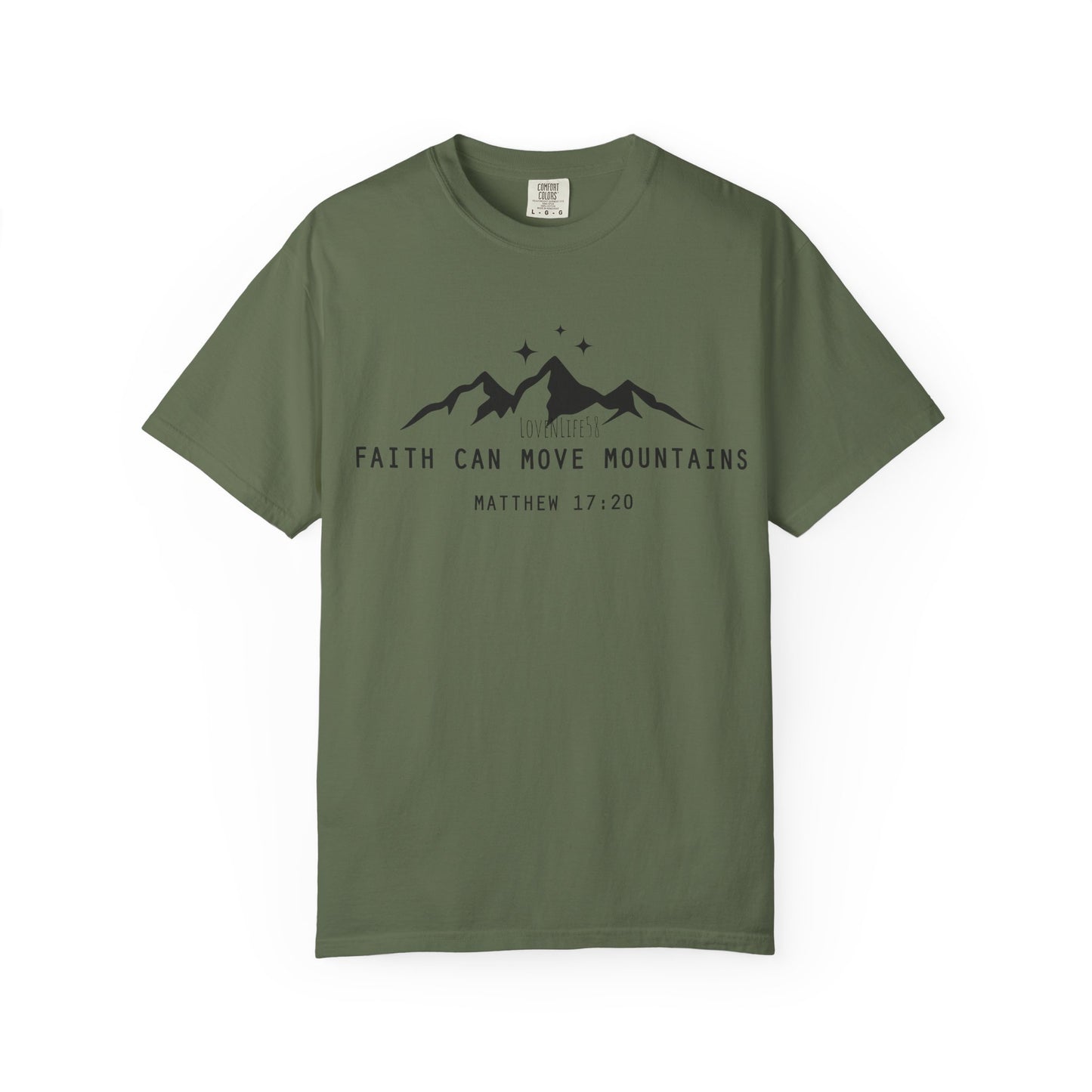 Faith Can Move Mountains Tee