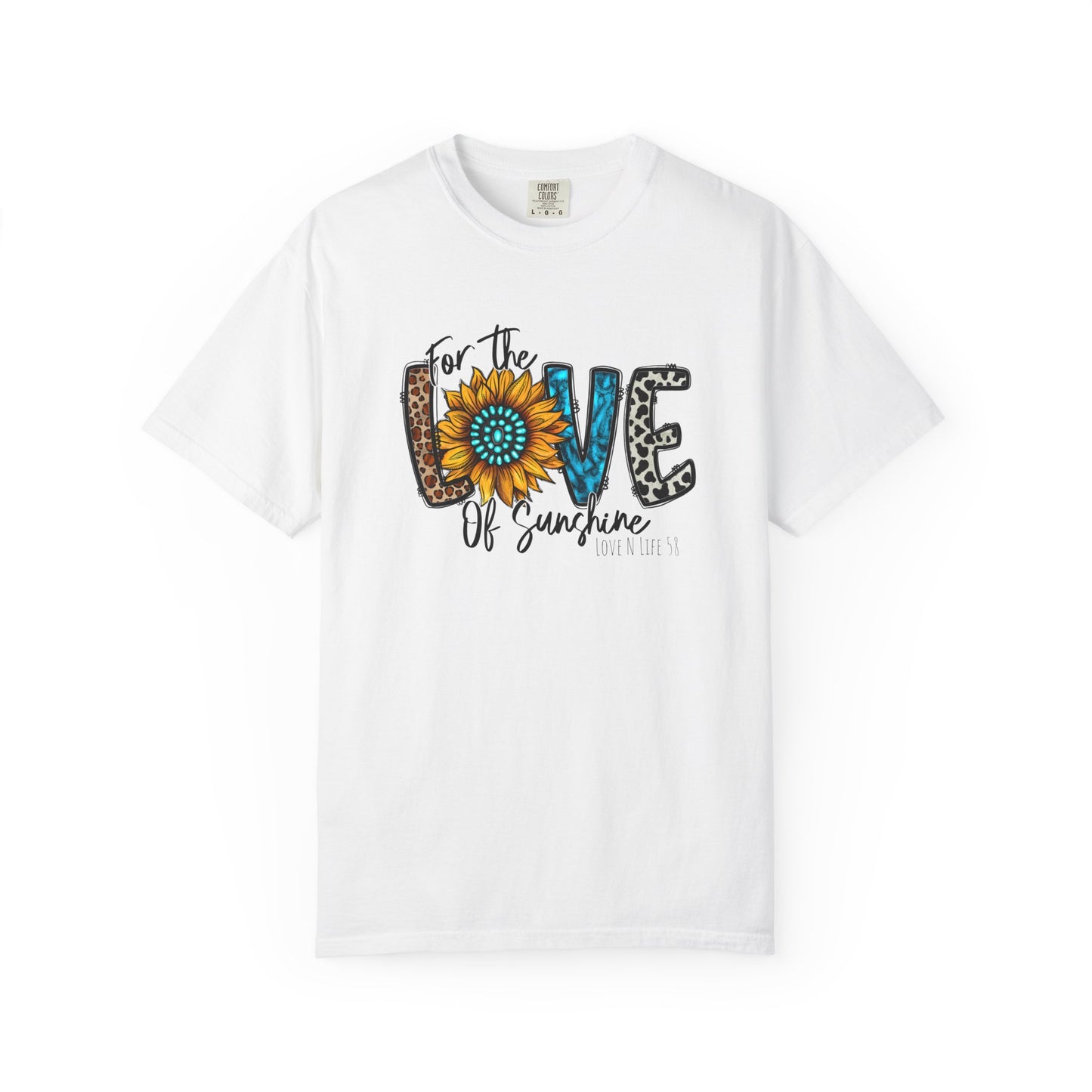 For the Love of Sunshine Tee - Comfort Colors