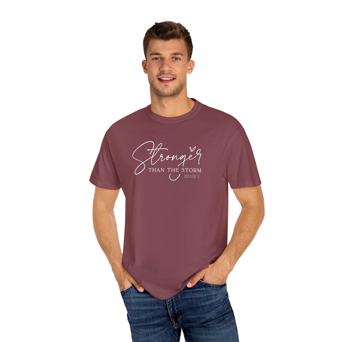 Stronger Than the Storm Tee - Comfort Colors