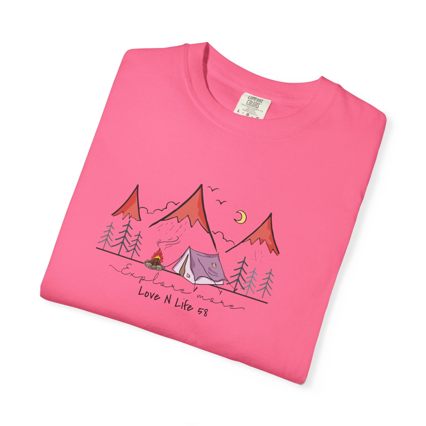 Explore More Tee - Comfort Colors