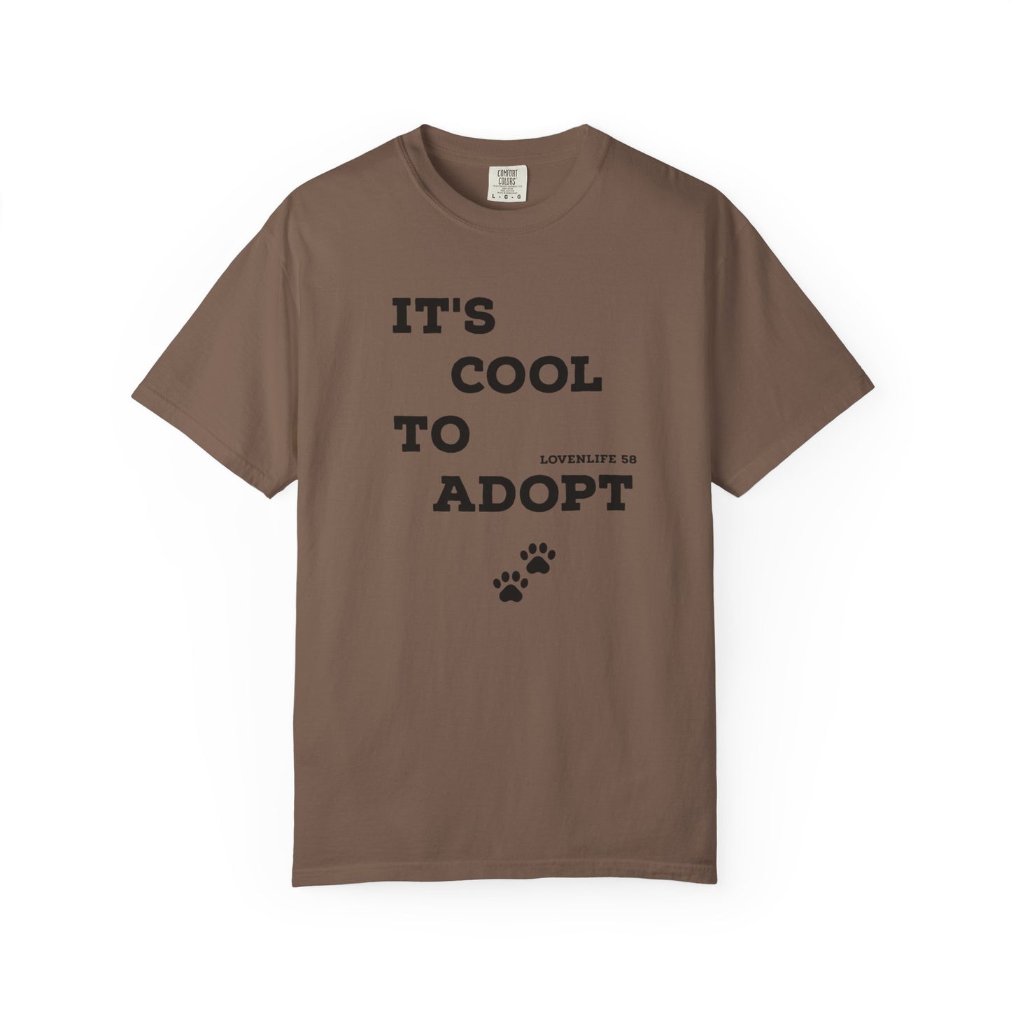 It's Cool to Adopt Tee — Pet Adoption Awareness Tee