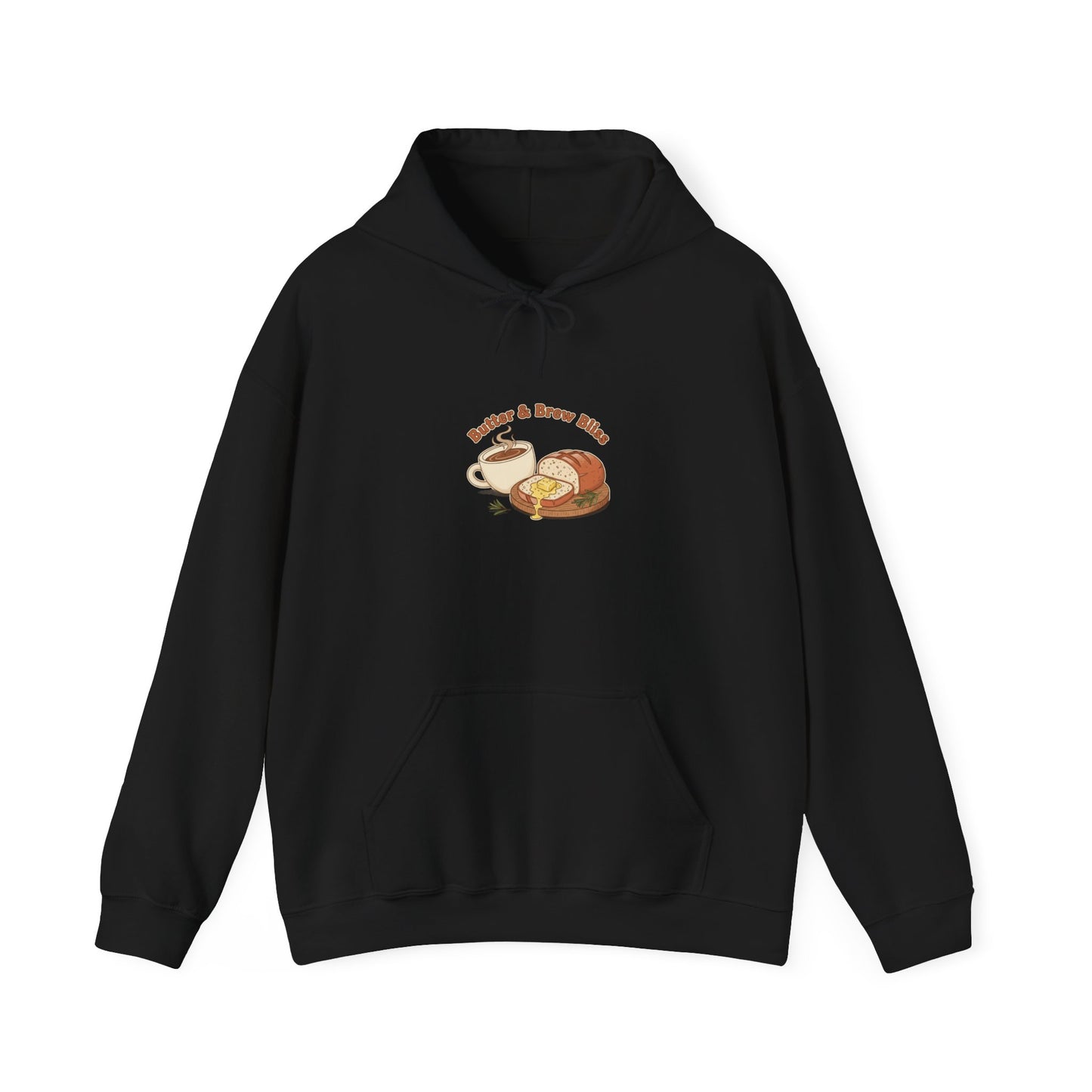 Butter & Brew Toastie Hoodie | coffee pun, kawaii kitchen
