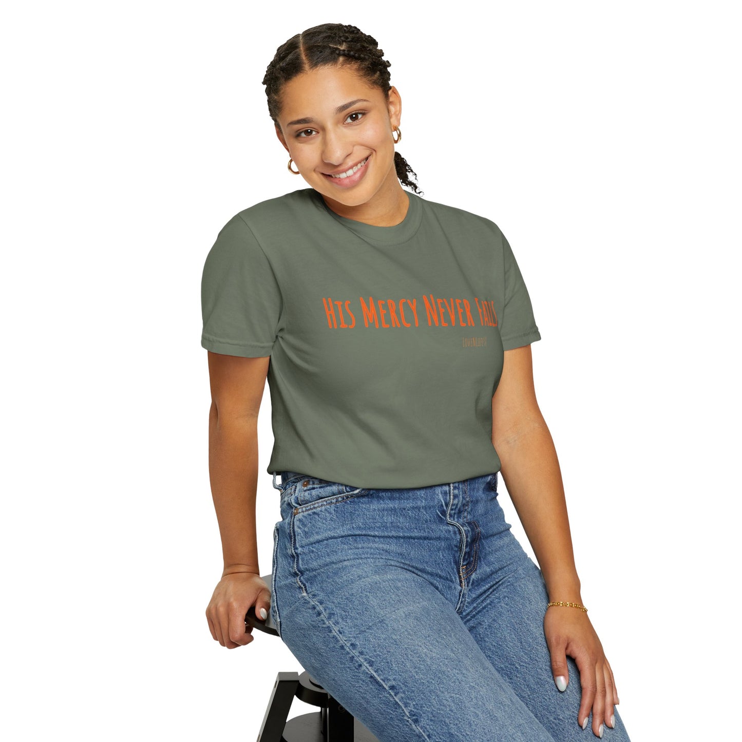 His Mercy Never Fails - Comfort Colors