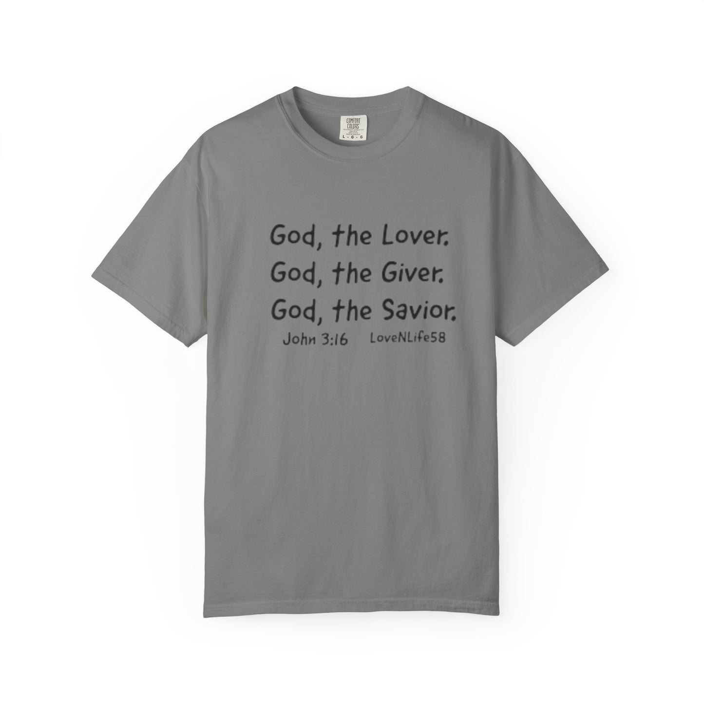 God the Lover Tee- Comfort Colors