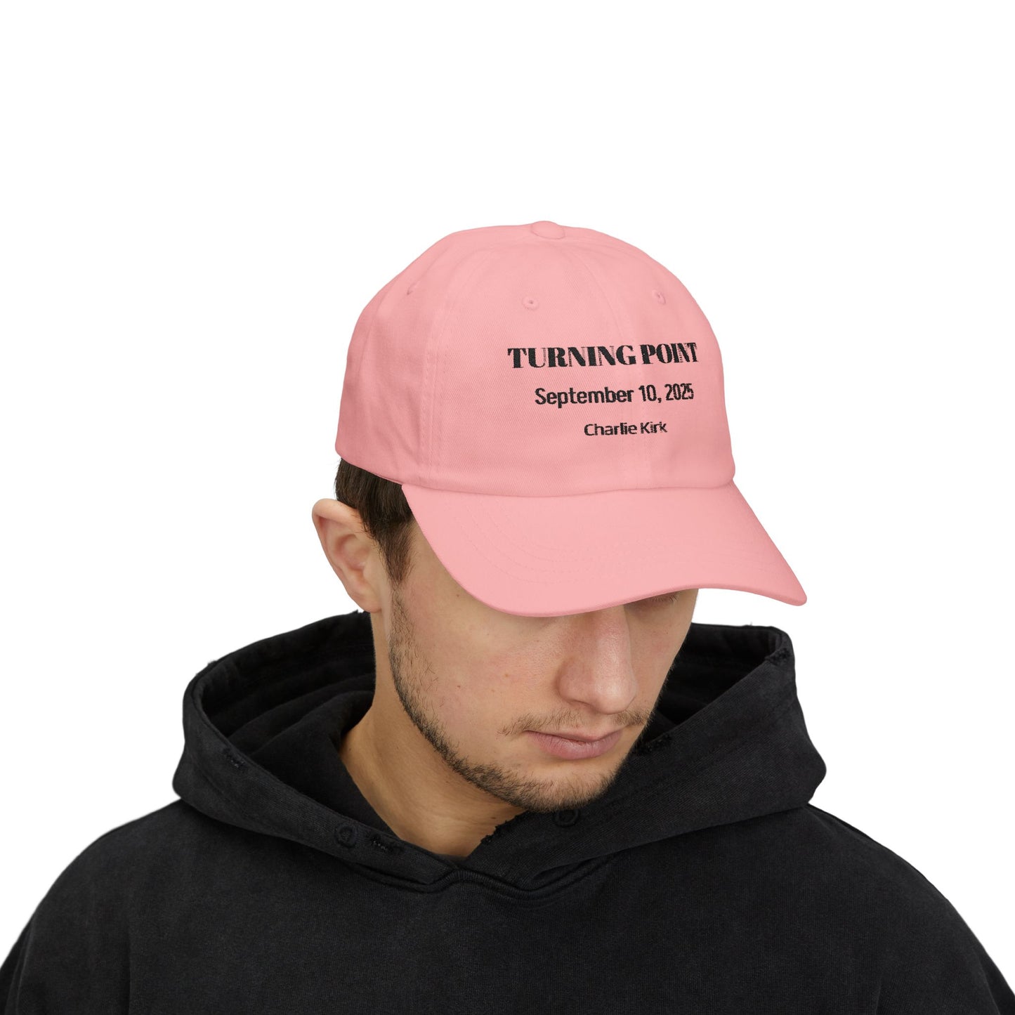 Charlie Kirk Turning Point Dad Cap - Unises