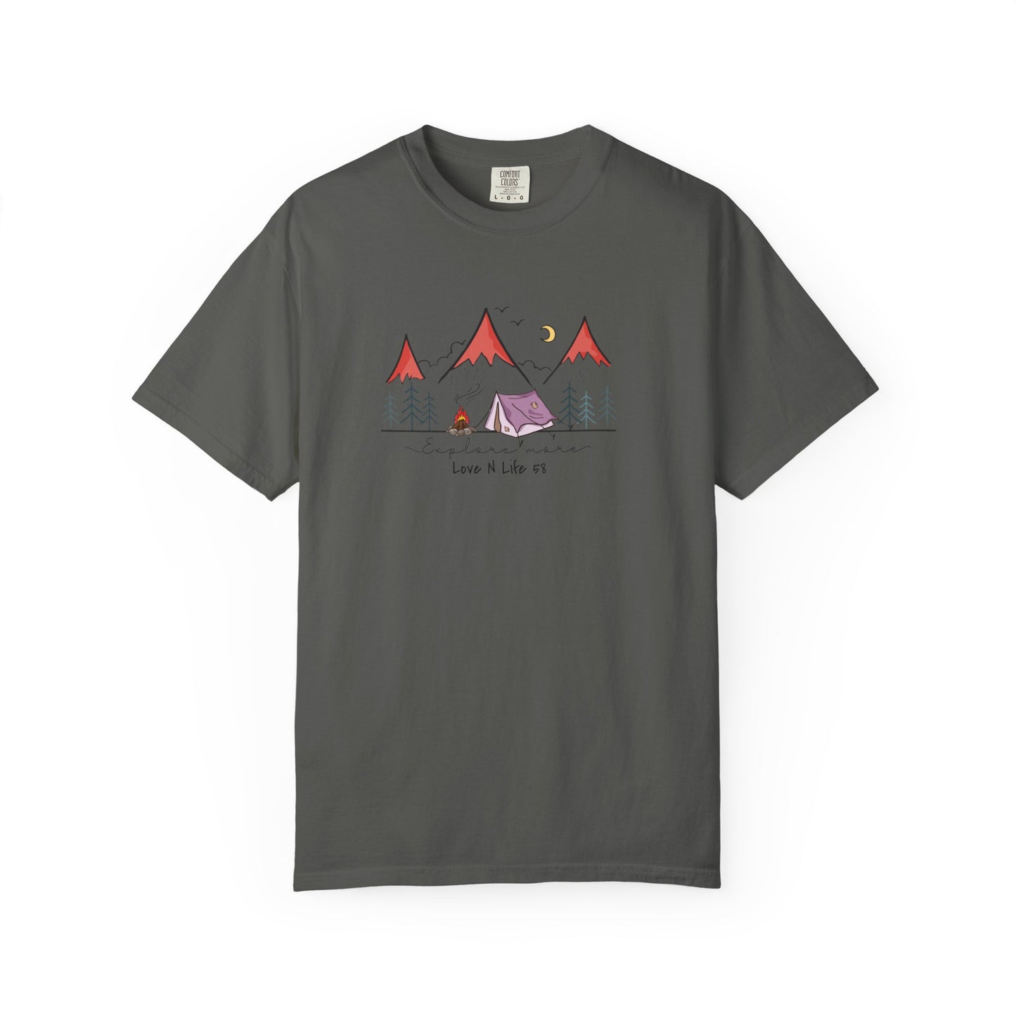 Explore More Tee - Comfort Colors