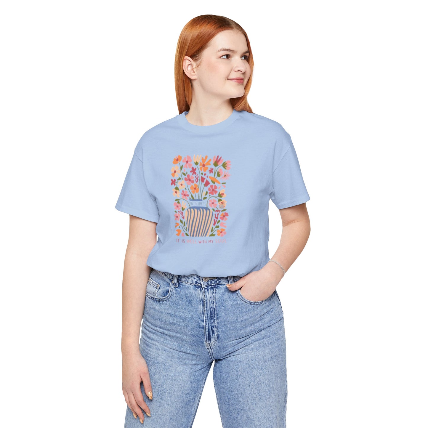 "It Is Well With My Soul"Tee -  Bella Canvas