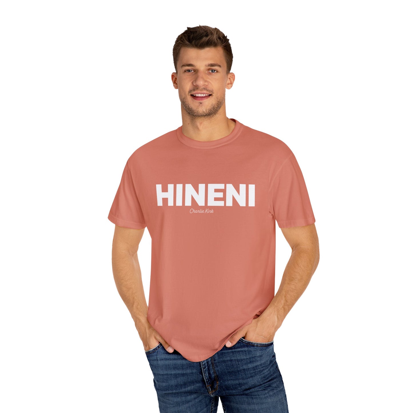 HINENI Charlie Kirk Tee - Comfort Colors