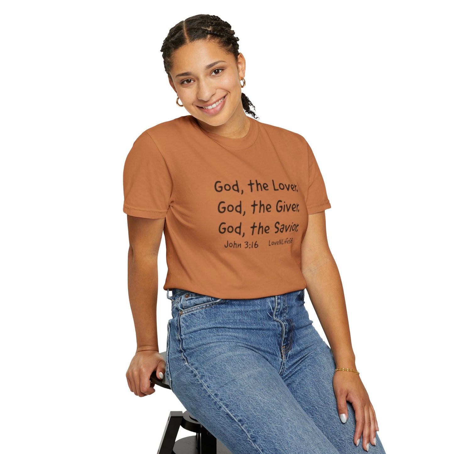 God the Lover Tee- Comfort Colors