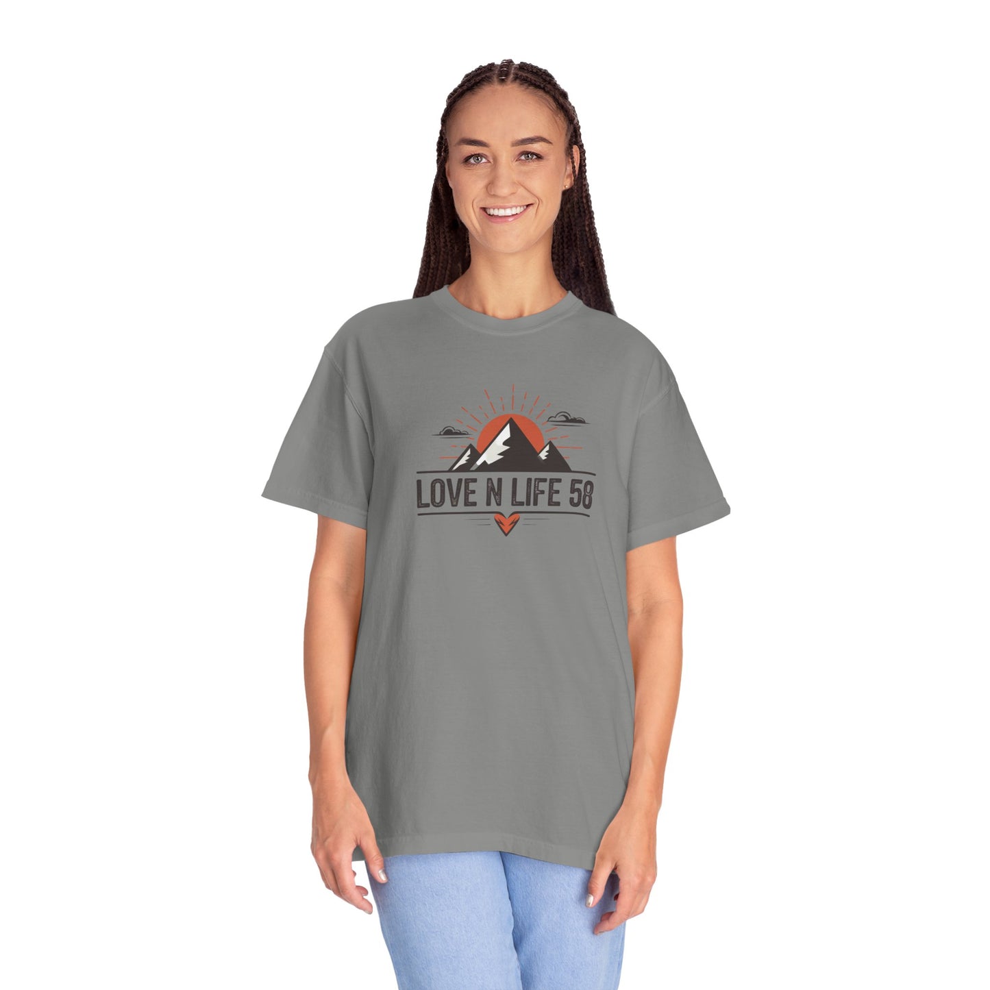 Mountain Adventure Love N Life58 Tee - Comfort Colors