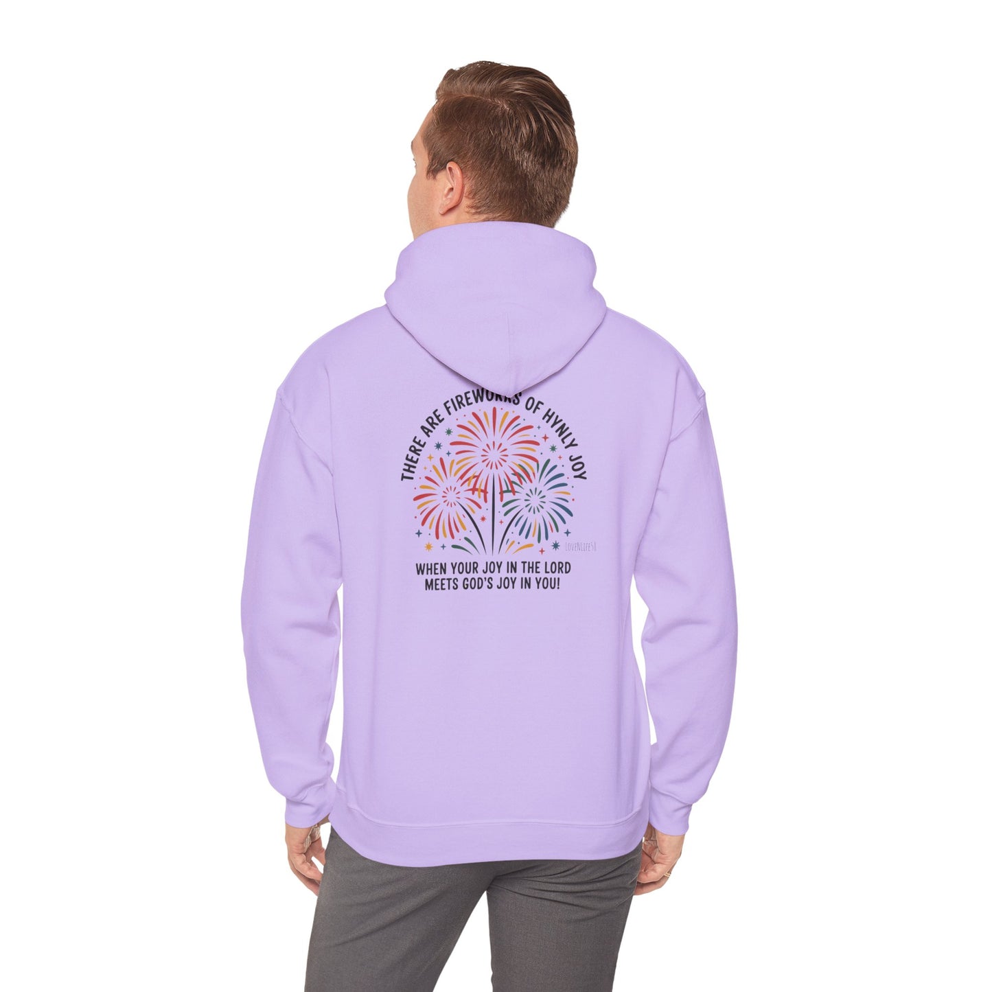 Joyful Fireworks Unisex Hoodie