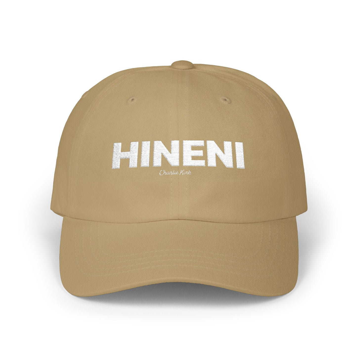 HINENI -Here I Am Lord - Charlie Kirk Unisex Classic Dad Cap