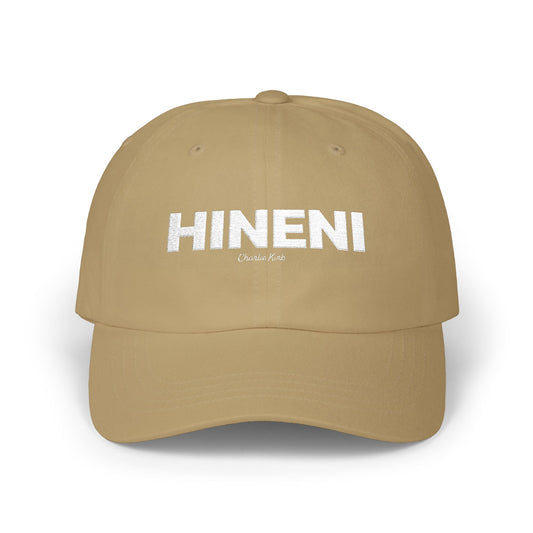 HINENI -Here I Am Lord - Charlie Kirk Unisex Classic Dad Cap