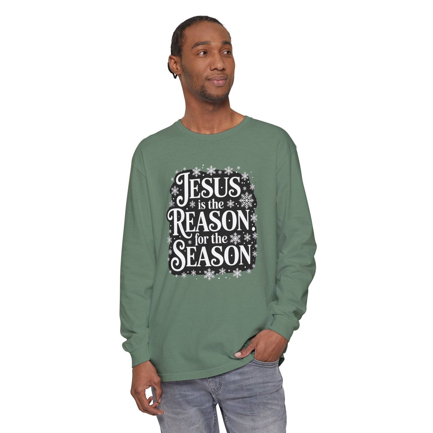 “Jesus is the Reason” Long Sleeve Tee
