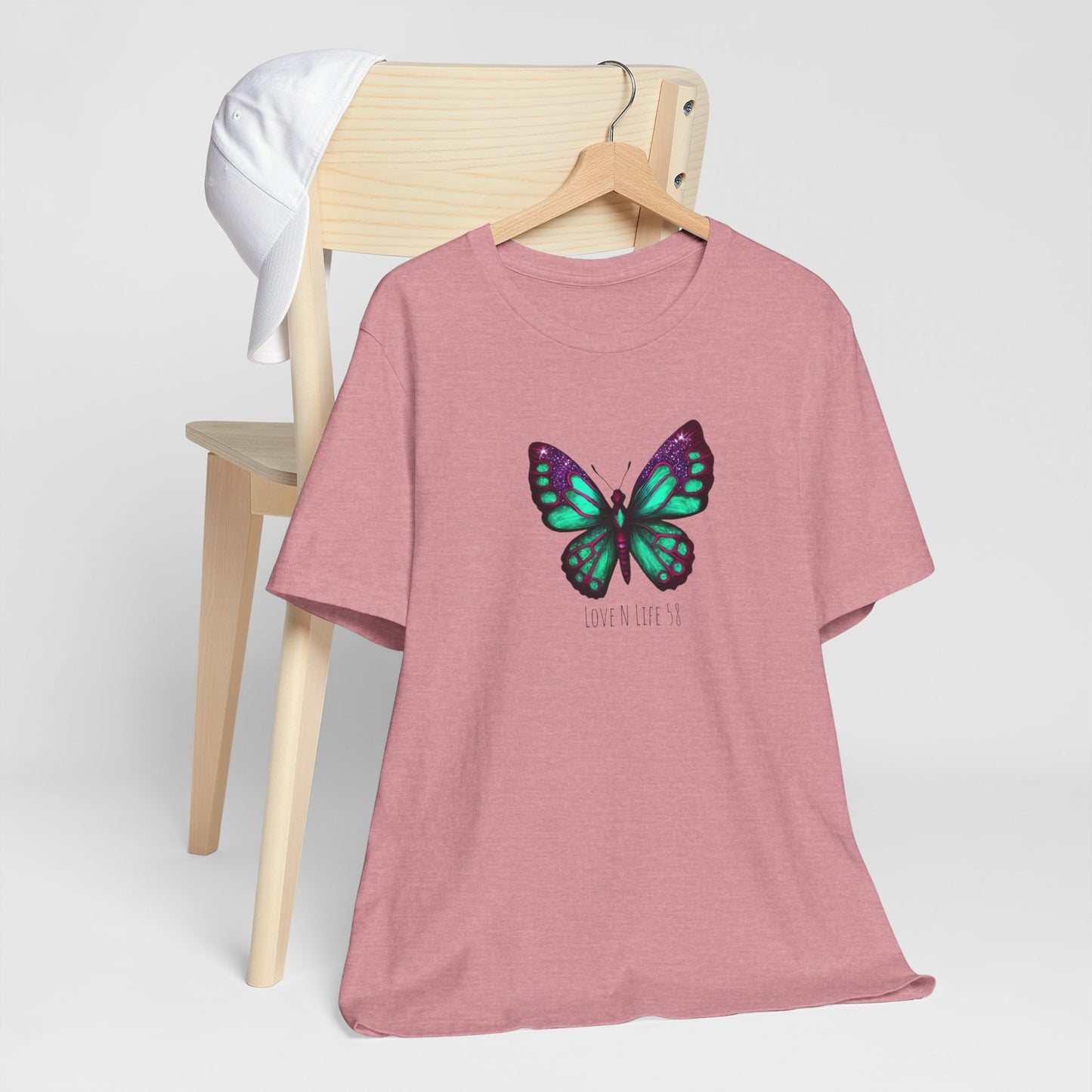 Butterfly Love Tee - Bella Canvas