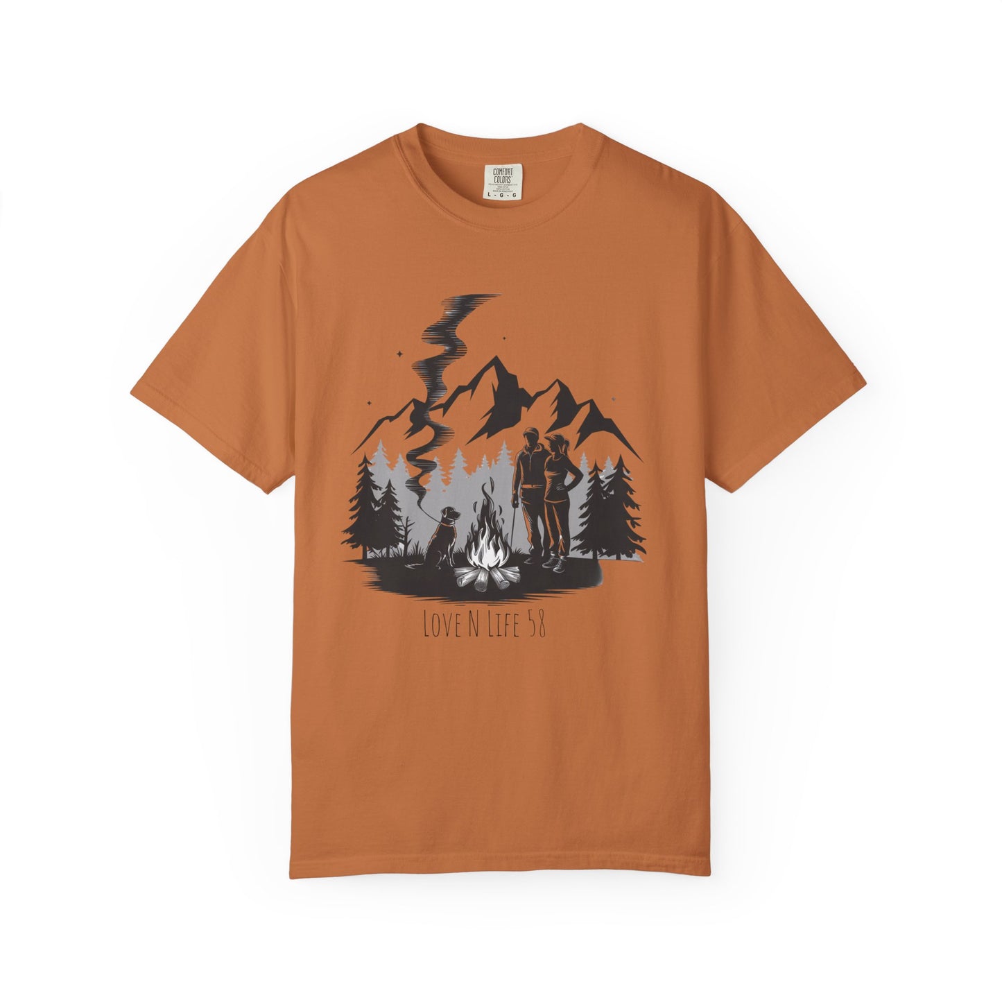 Campfire Dog Tee