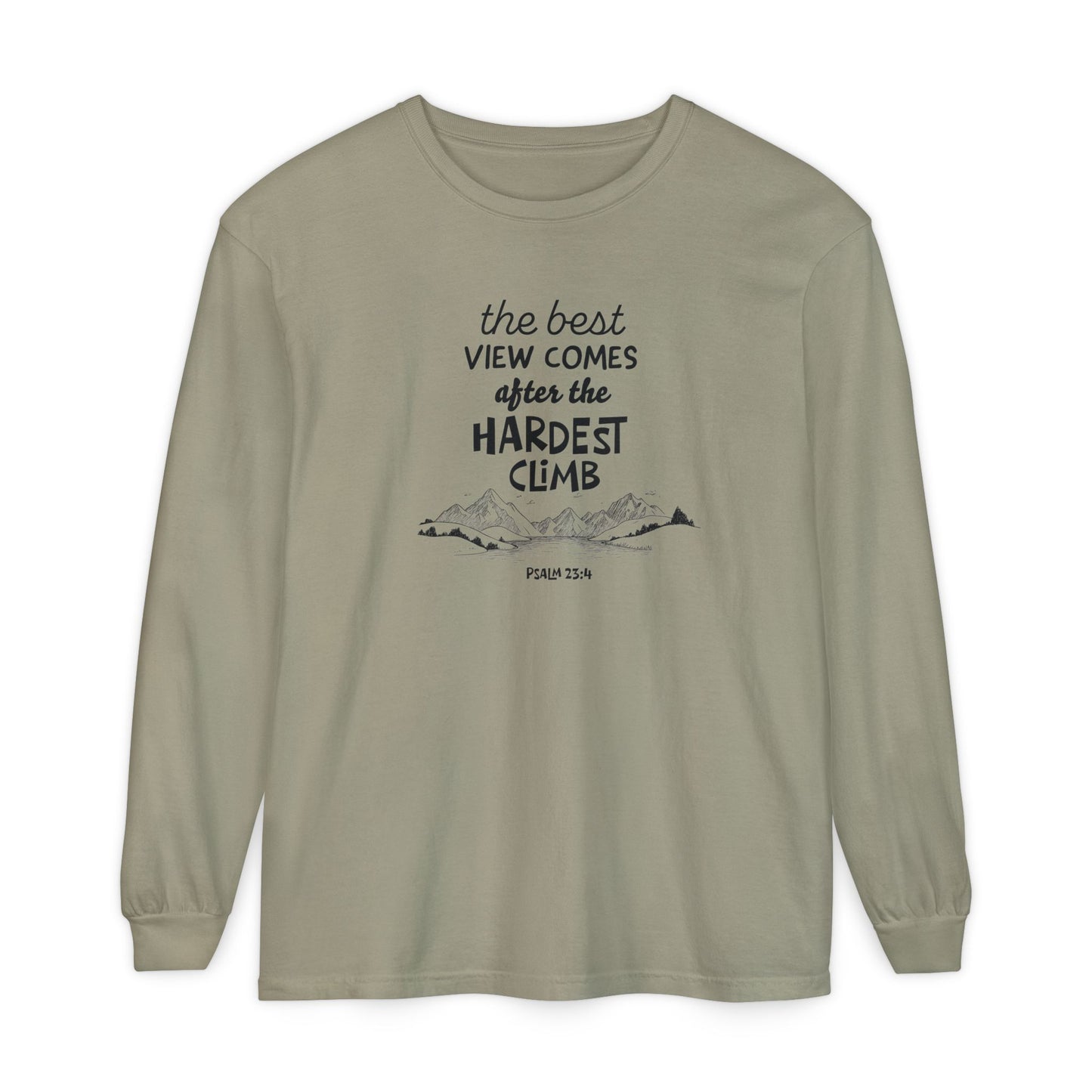 “The Best View Comes After the Hardest Climb” Mountain Short Sleeve Tee