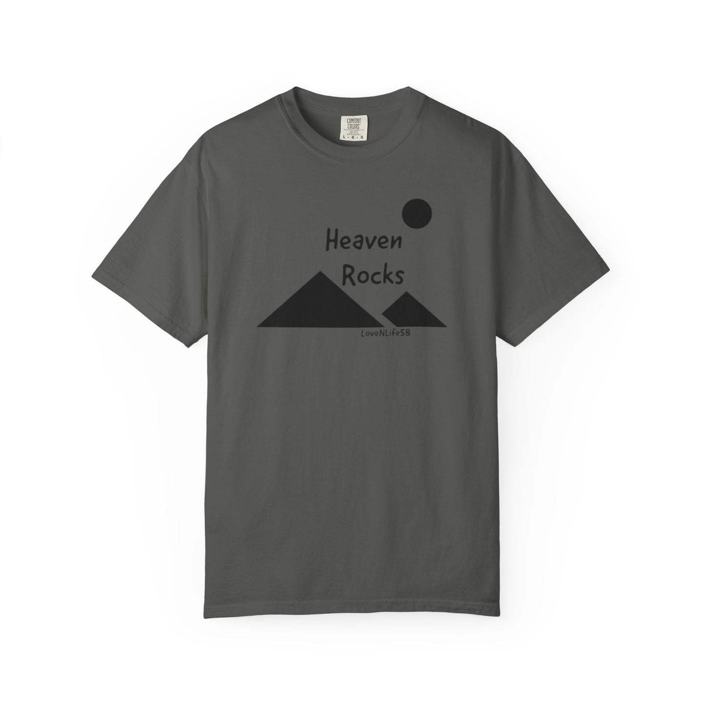 Heaven Rocks Tee- Comfort Colors