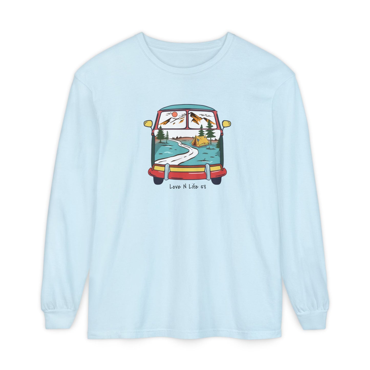 VW VAN Love N Life 58 Long Sleeve Tee