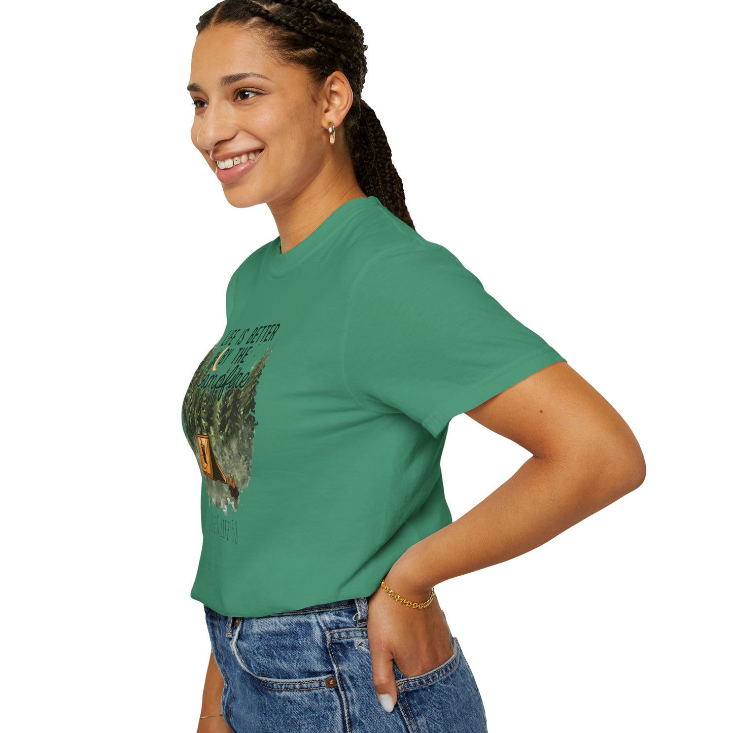 Life is Better by the Campfire Tee - Comfort Colors