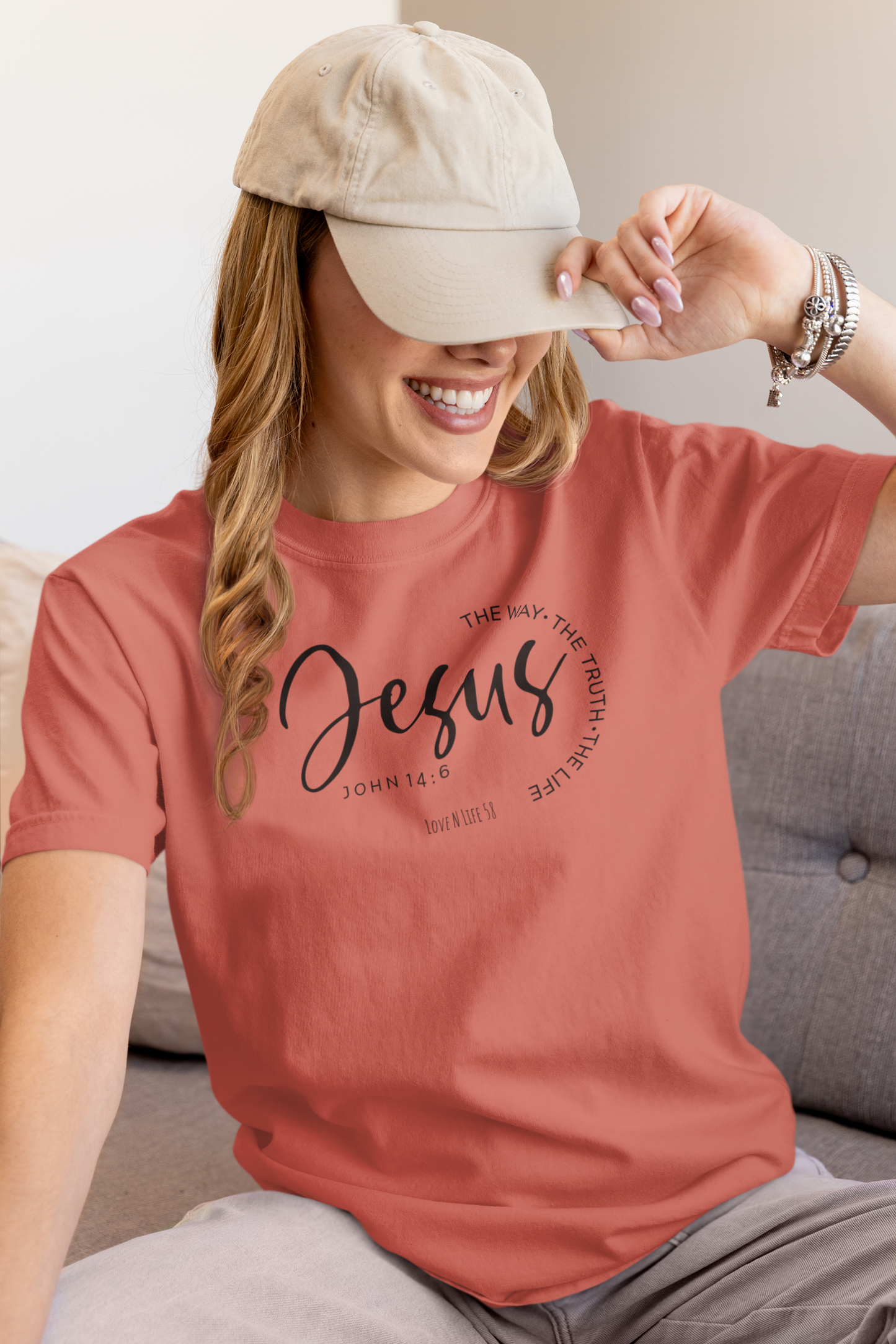 Jesus is the Way Tee - Comfort Colors