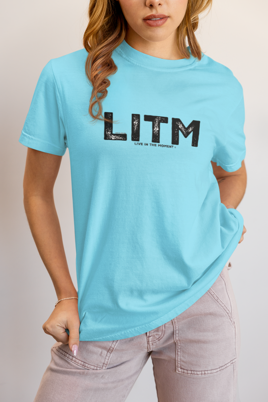LITM - Live In The MOMENT Tee - Comfort Colors