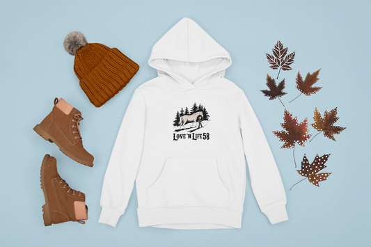 LoveNLife58 Horse and Rider - Hoodie