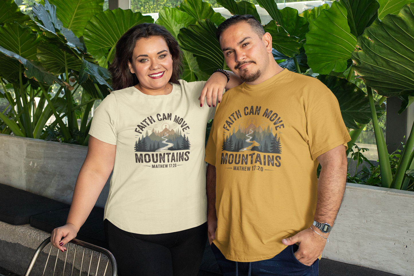 Faith Can Move Mountains - Comfort Colors