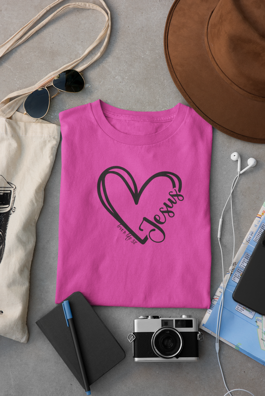 JESUS Heart - Comfort Colors