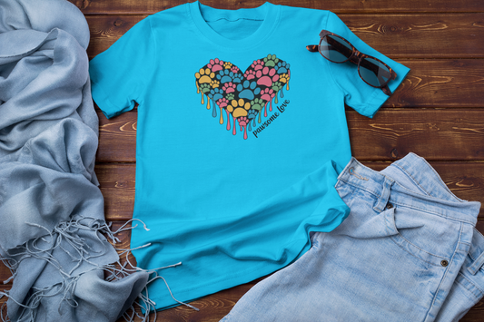 Pawsitive Love Tee - Comfort Colors