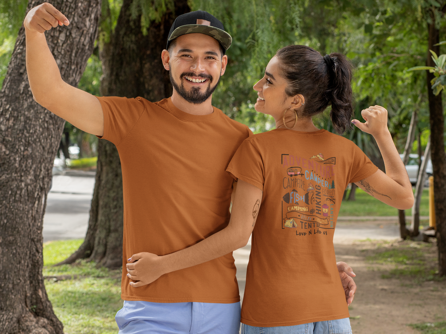 Adventure Awaits Love N Life 58 Gear Tee
