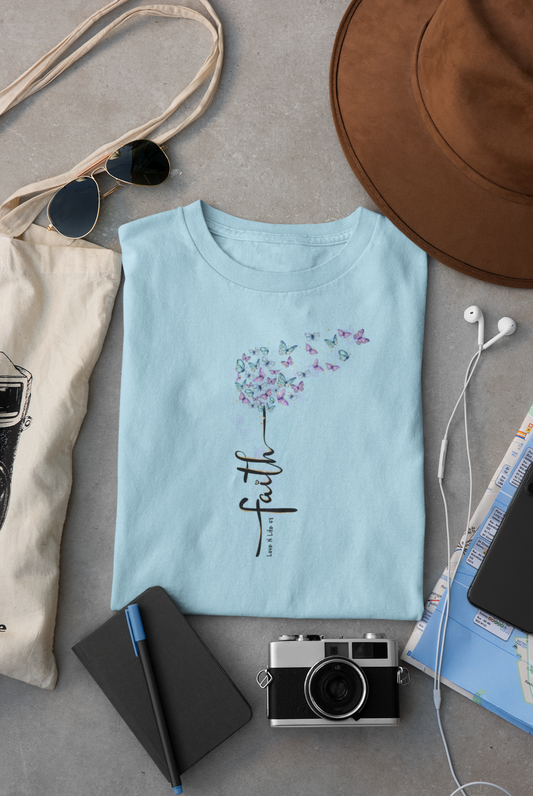 Faith Butterflies - Comfort Colors