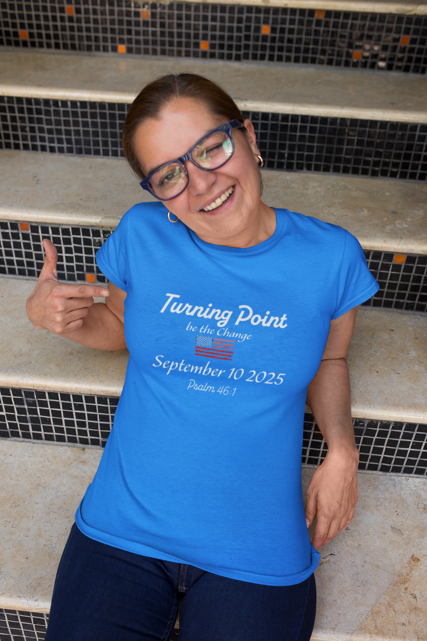 Turning Point Be The Change Tee - Comfort Colors