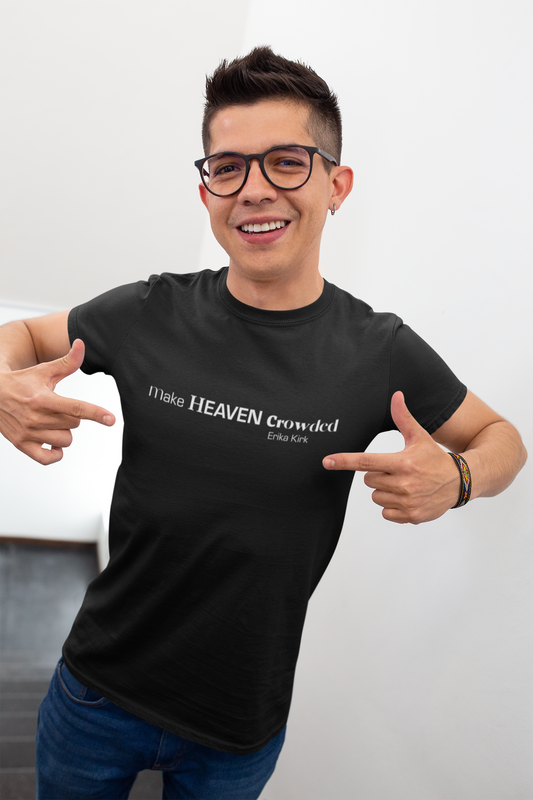 Make Heaven Crowded Tee Erika Kirk - Comfort Colors