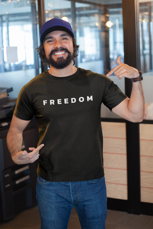 F R E E D O M Tee - Comfort Colors Charlie Kirk