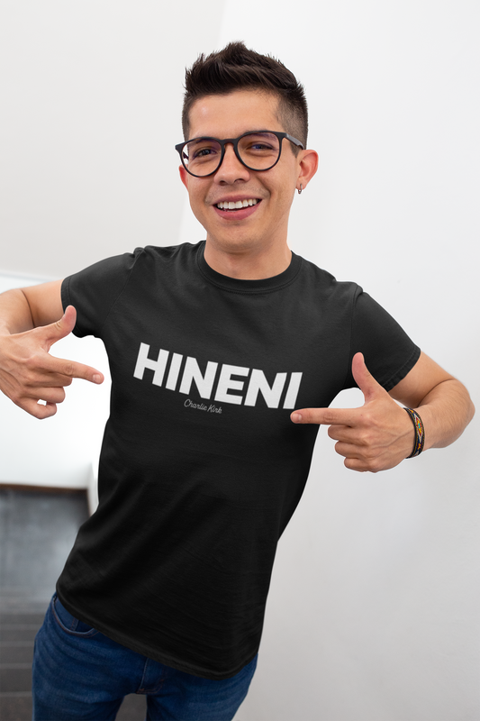 HINENI Charlie Kirk Tee - Comfort Colors