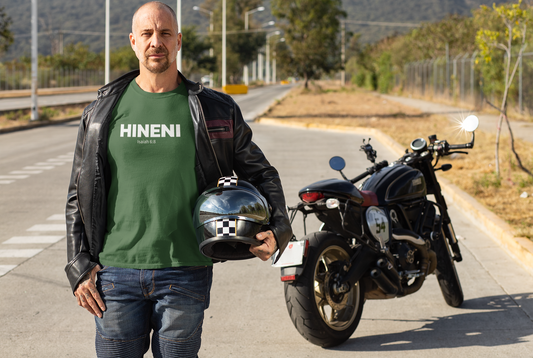 HINENI Isaiah 6:8 Tee - Comfort Colors