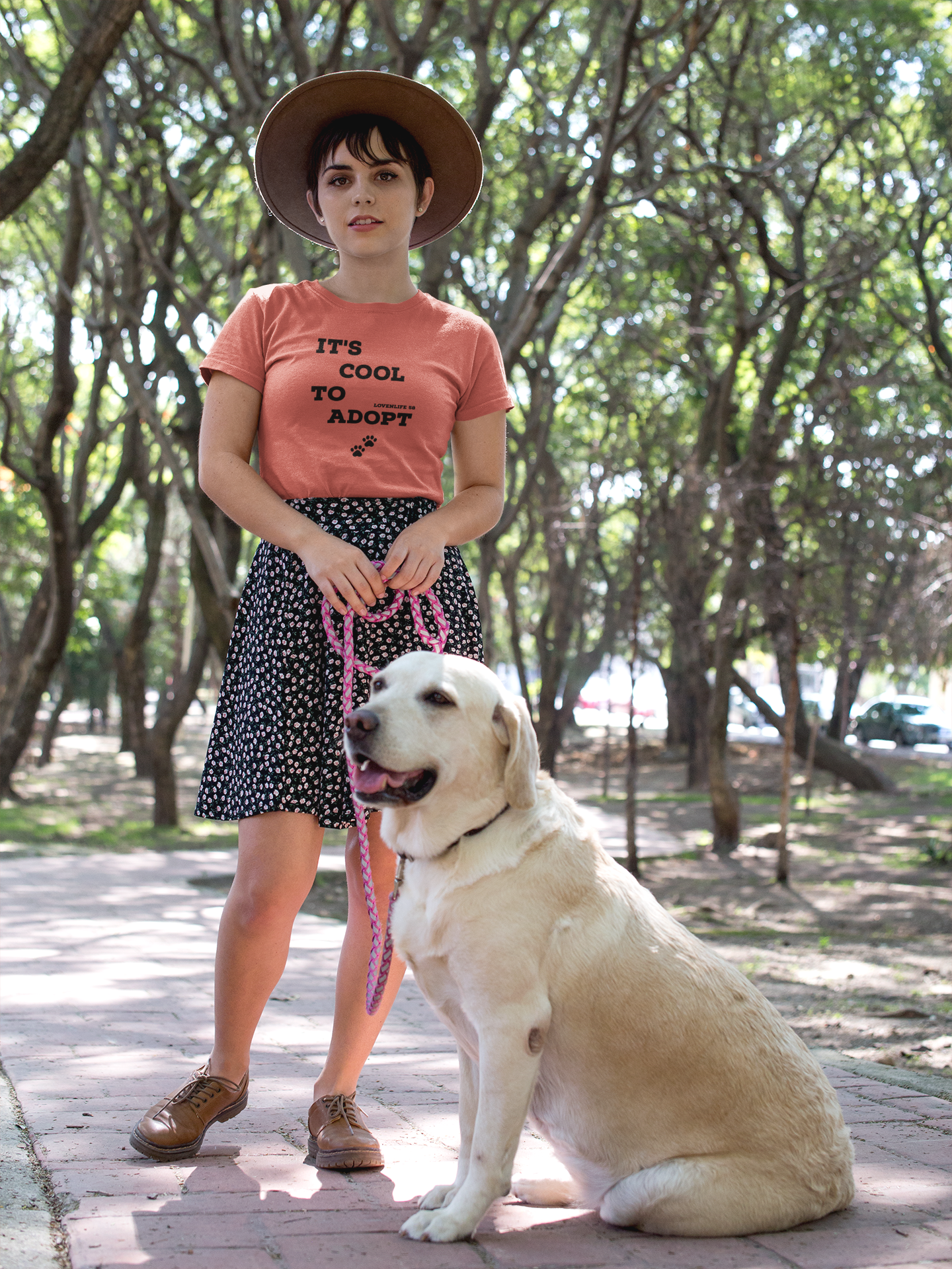 It's Cool to Adopt Tee — Pet Adoption Awareness Tee